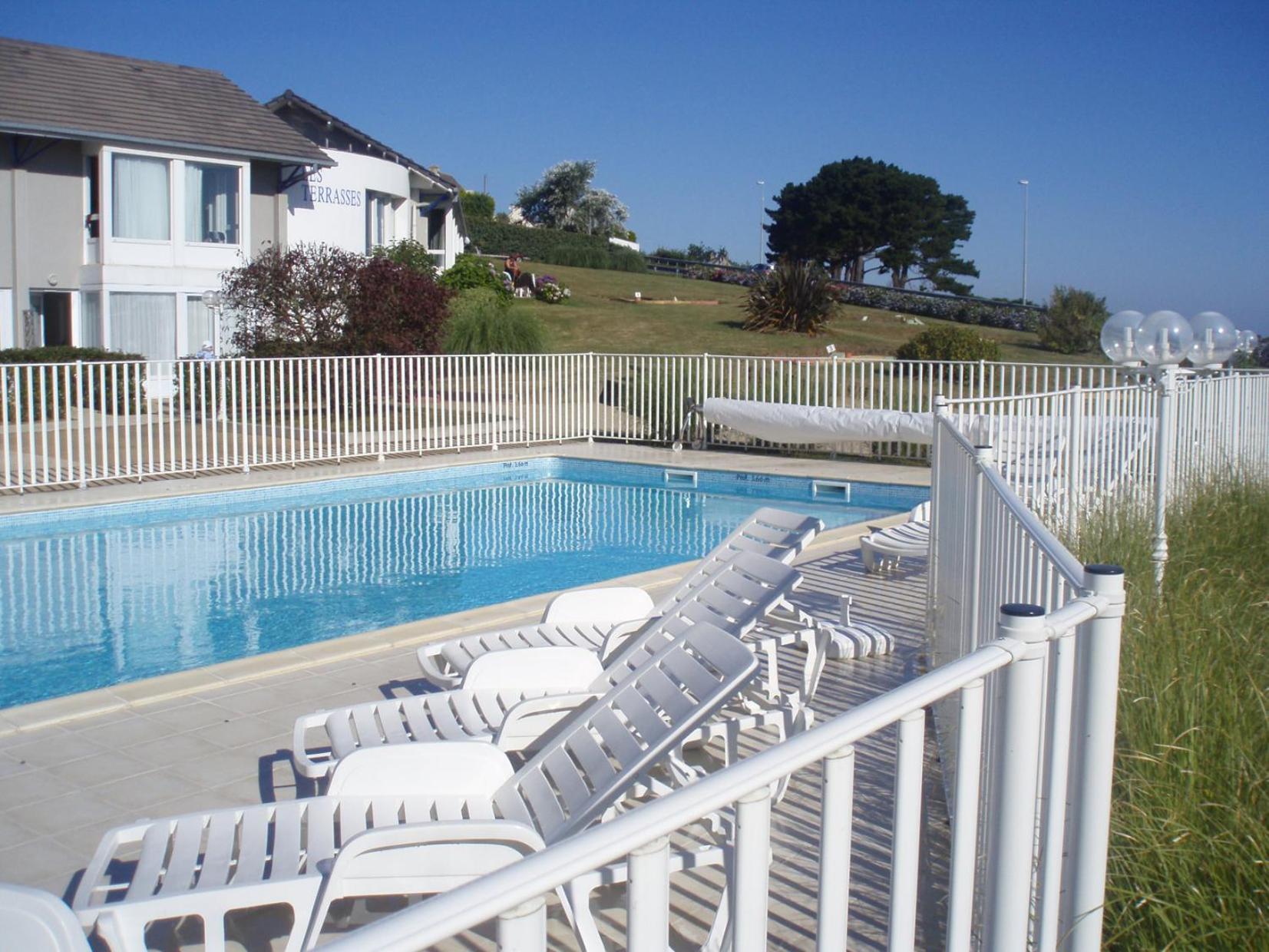 Les Terrasses De La Plage De Trestel Trévou-Tréguignec Buitenkant foto