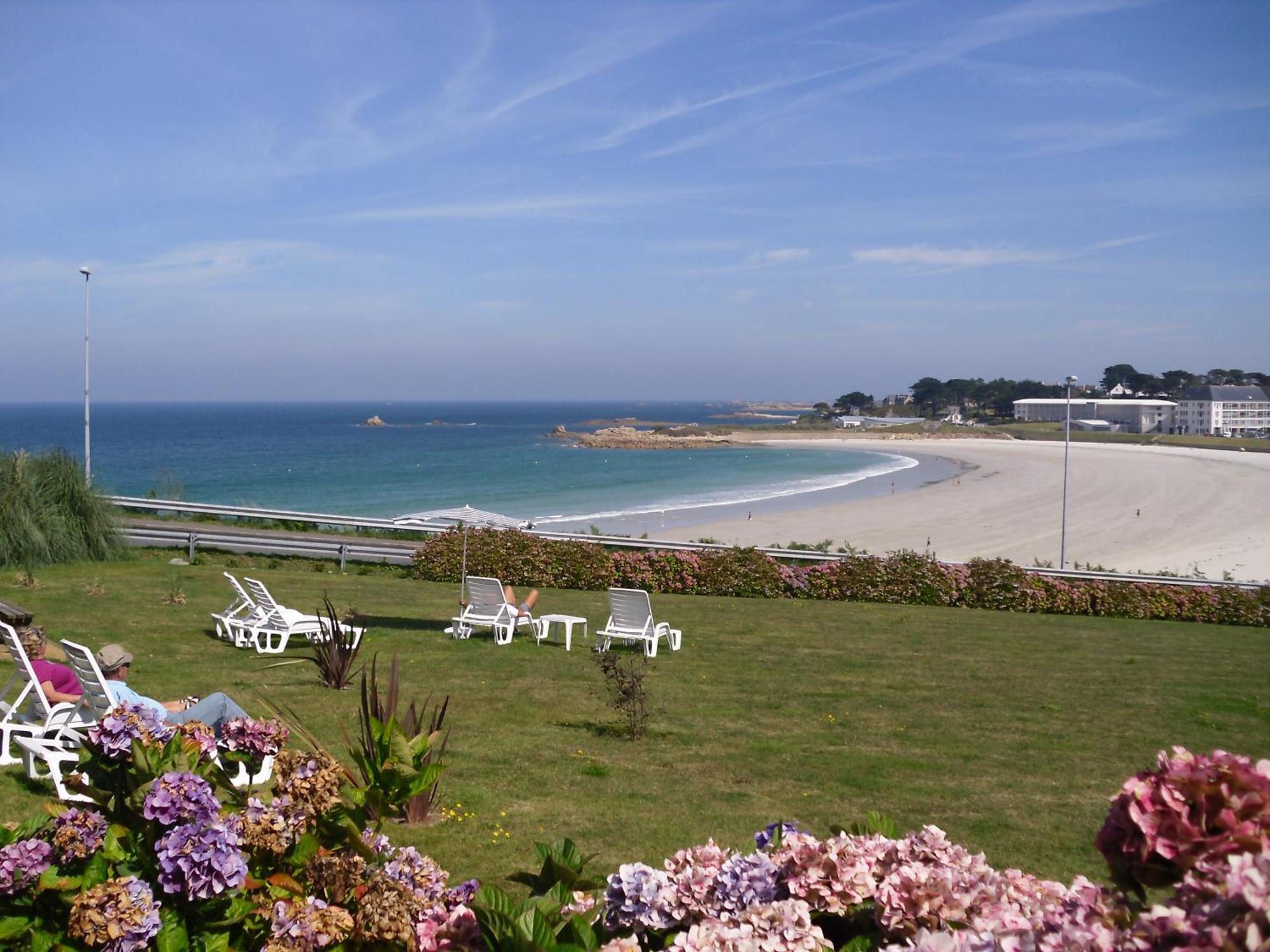 Les Terrasses De La Plage De Trestel Trévou-Tréguignec Buitenkant foto