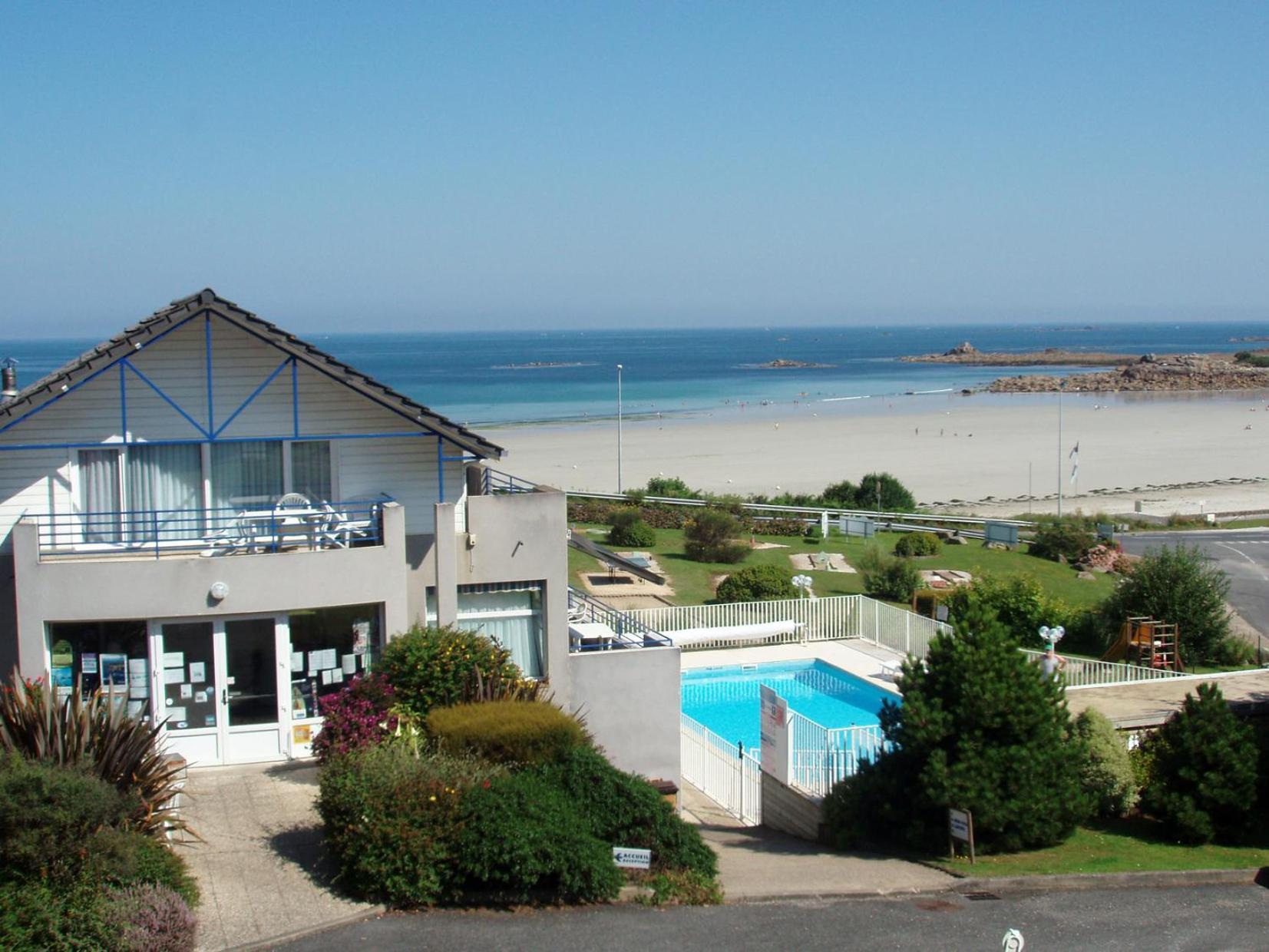Les Terrasses De La Plage De Trestel Trévou-Tréguignec Buitenkant foto
