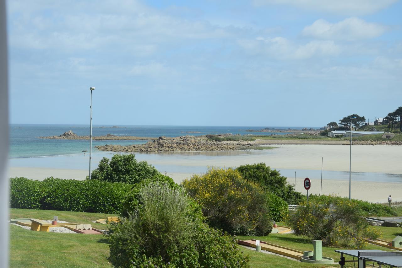 Les Terrasses De La Plage De Trestel Trévou-Tréguignec Buitenkant foto