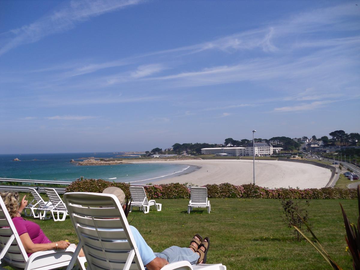 Les Terrasses De La Plage De Trestel Trévou-Tréguignec Buitenkant foto