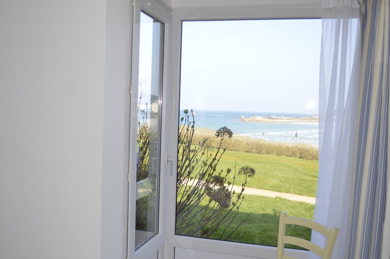 Les Terrasses De La Plage De Trestel Trévou-Tréguignec Buitenkant foto