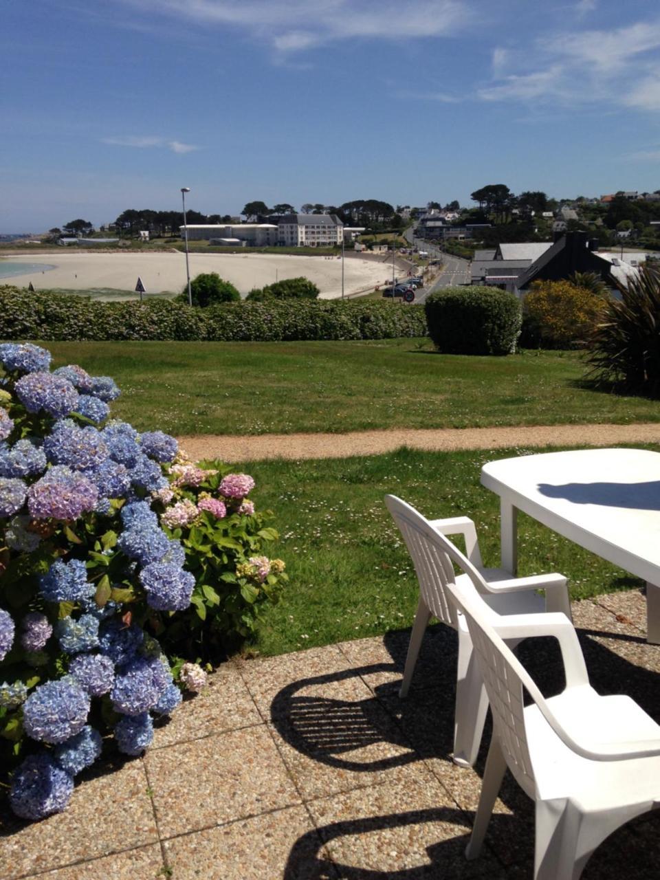 Les Terrasses De La Plage De Trestel Trévou-Tréguignec Buitenkant foto