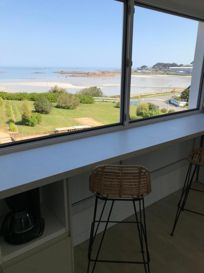 Les Terrasses De La Plage De Trestel Trévou-Tréguignec Buitenkant foto
